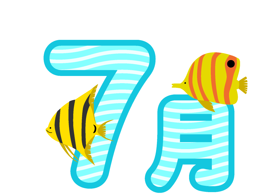7月土曜日イベント　水族館🐟・プレーパーク🔫・クレープ🍊・そうめん流し🥢